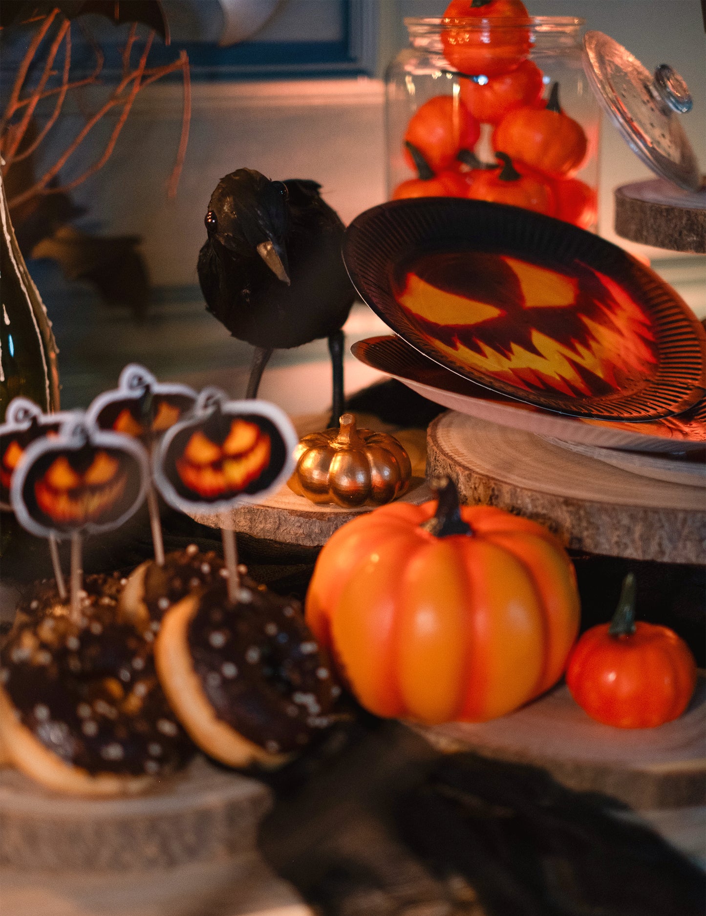 Zlatna smola bundeva 6,5 ​​cm