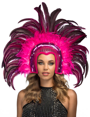 Odrasli ružičasti pernati brazilski pokrivač