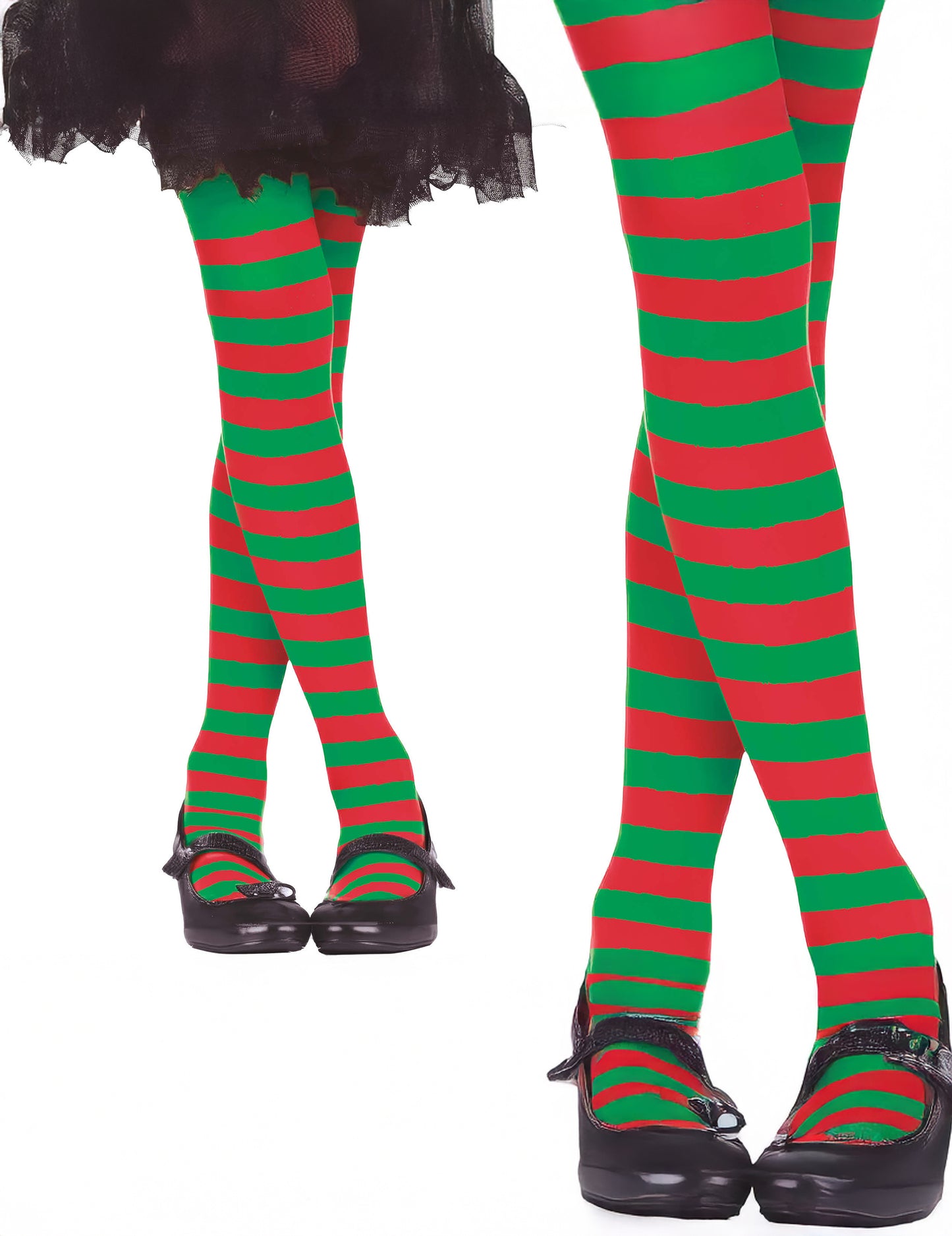 Dječje crveno-zelene tajice