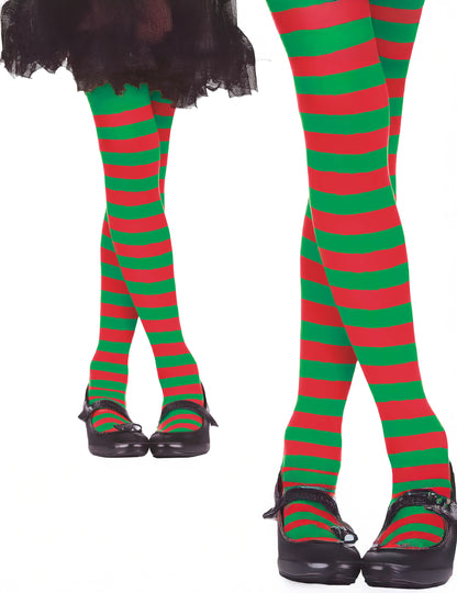 Dječje crveno-zelene tajice