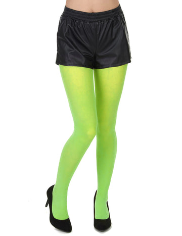 Collants vert fluo pour adulte vert fluo