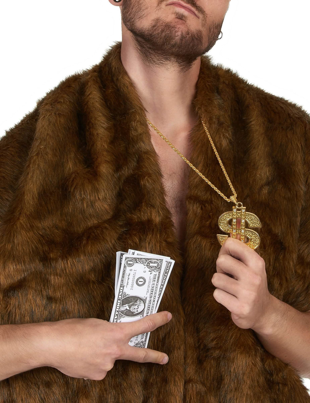 Detalj privjeska ogrlice Dollar za odrasli