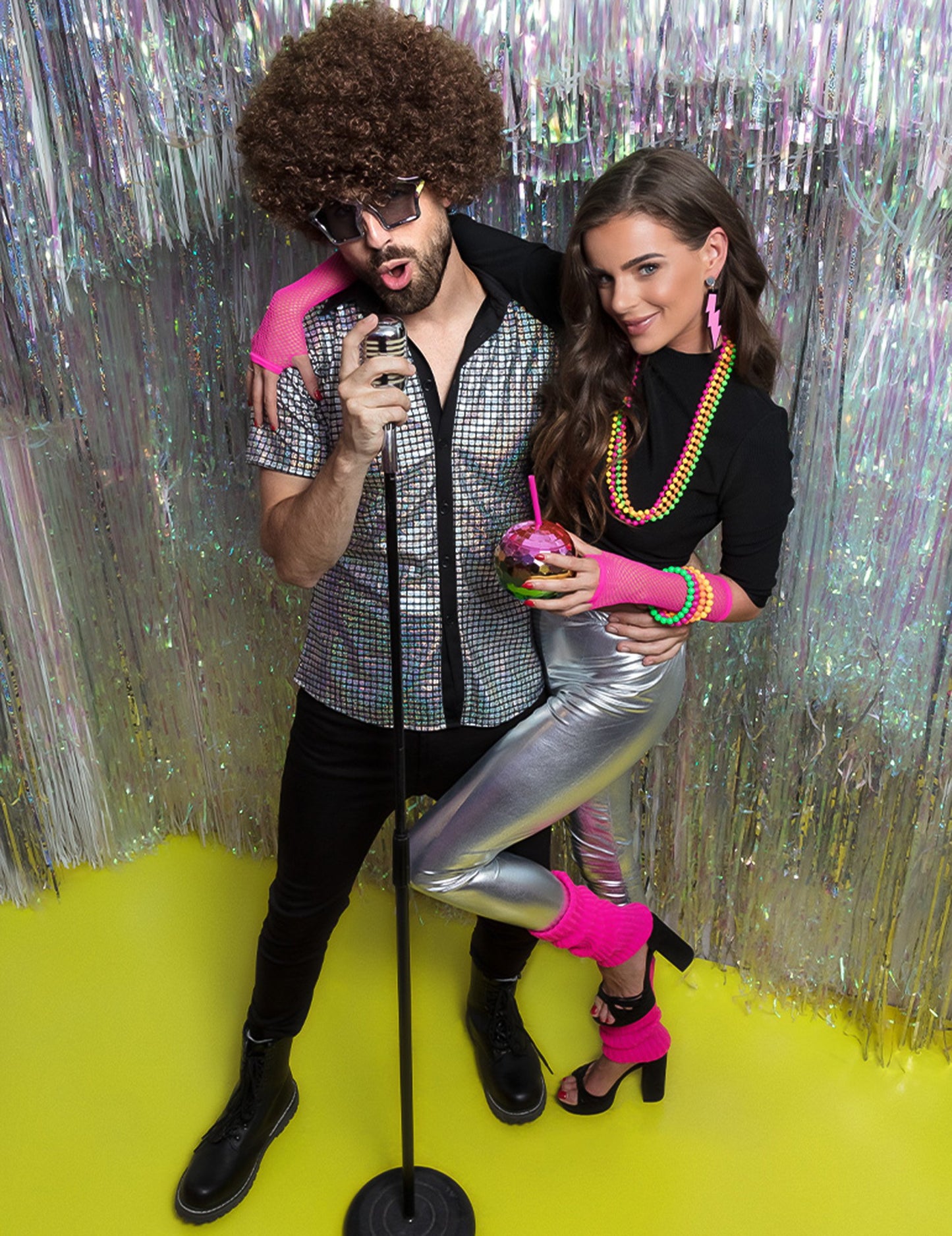 Ogrlice za fluorescentne bisere za odrasle