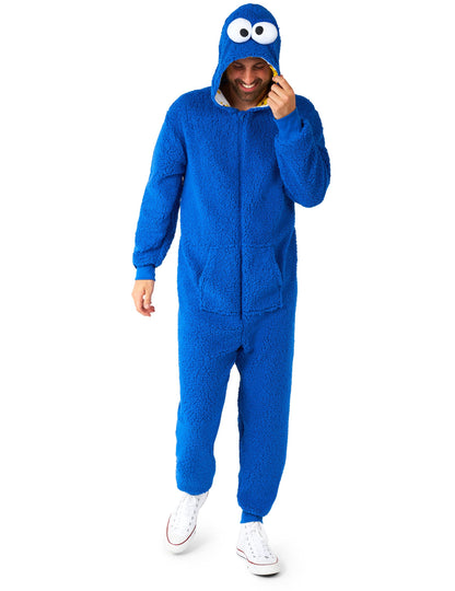 Kombinezon za odrasle s Cookie Monsterom iz Ulice Sezam
