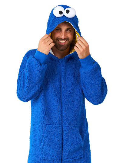 Kombinezon za odrasle s Cookie Monsterom iz Ulice Sezam