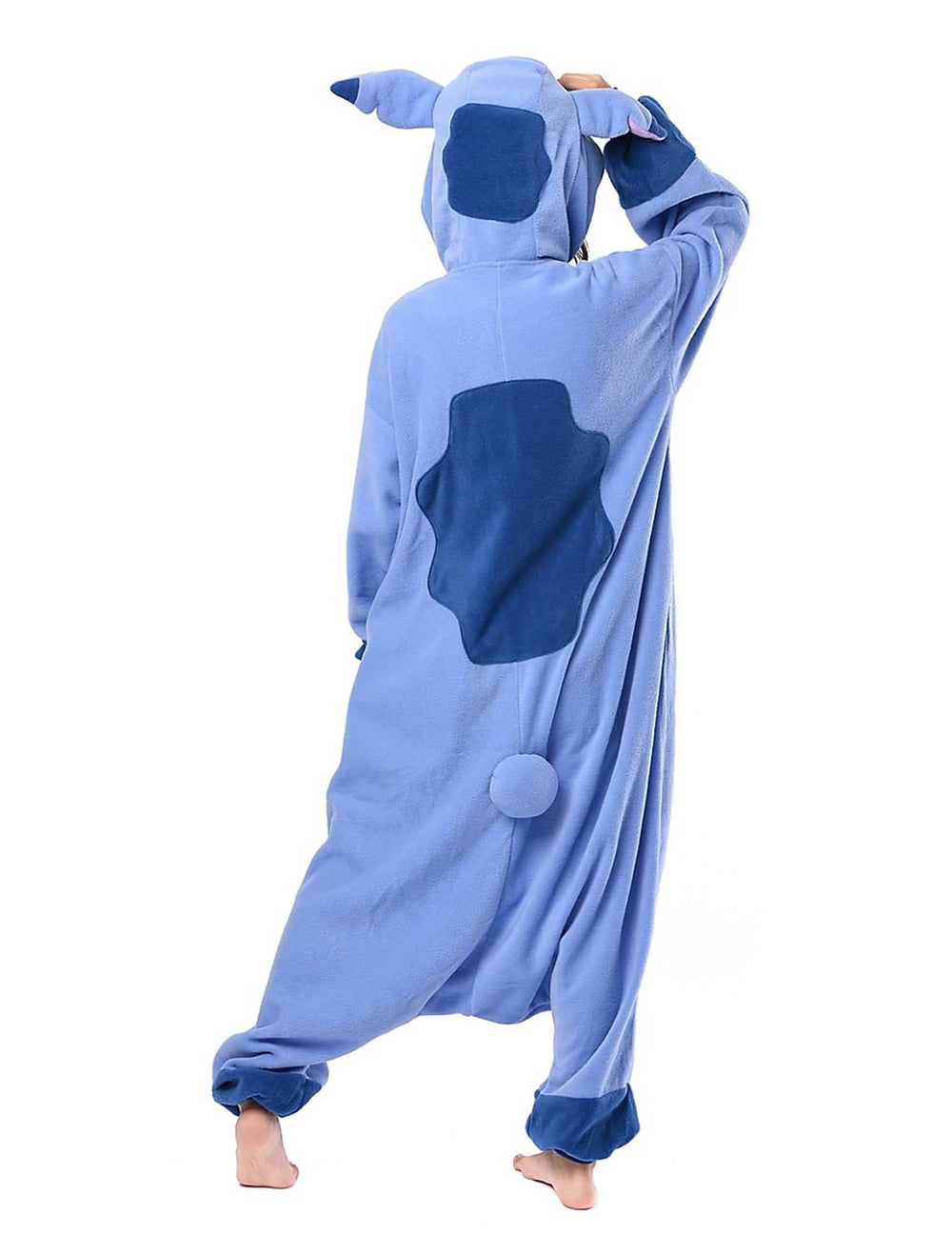 Stražnji prikaz kigurumi kombinezona Lilo i Stitch