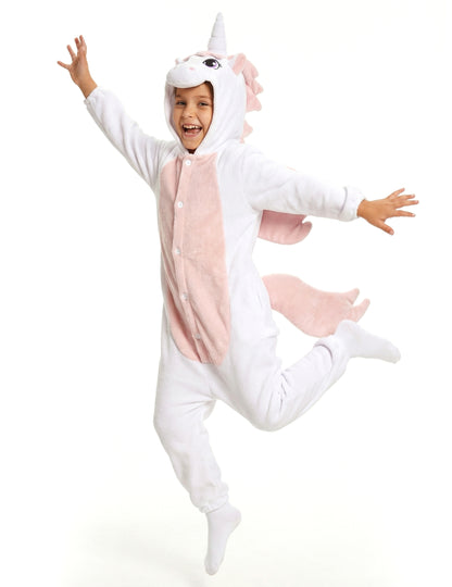 Bijeli jednorog i ružičasta kombinacija