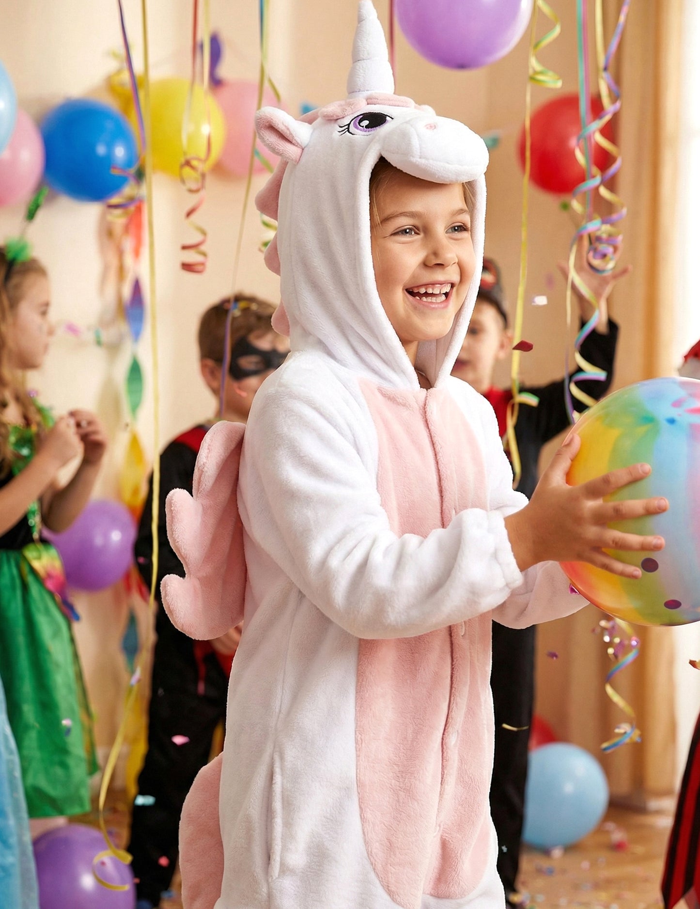 Bijeli jednorog i ružičasta kombinacija