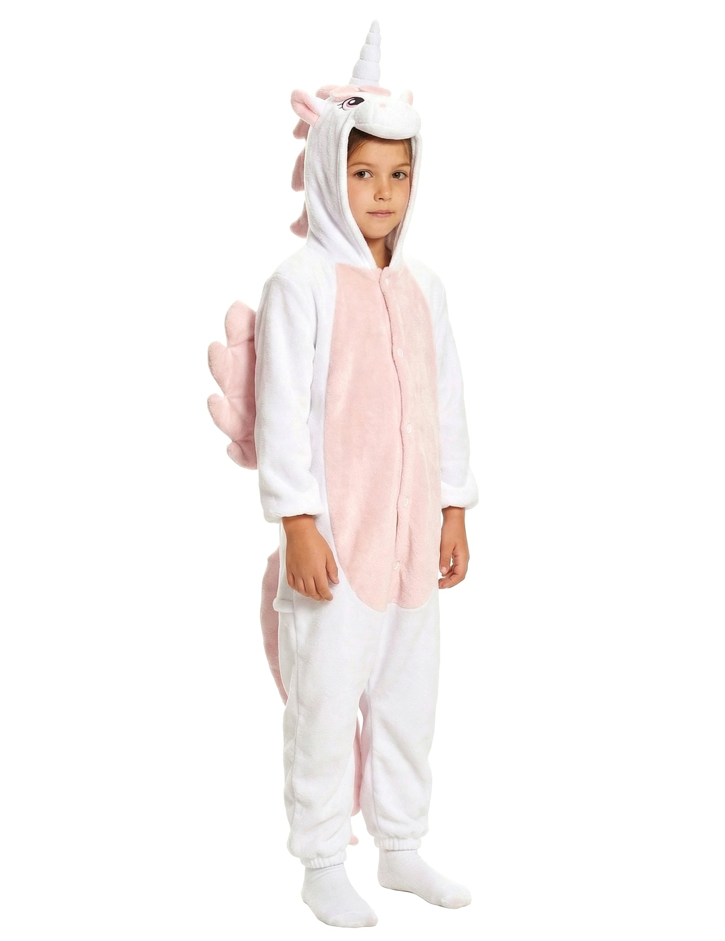 Bijeli jednorog i ružičasta kombinacija