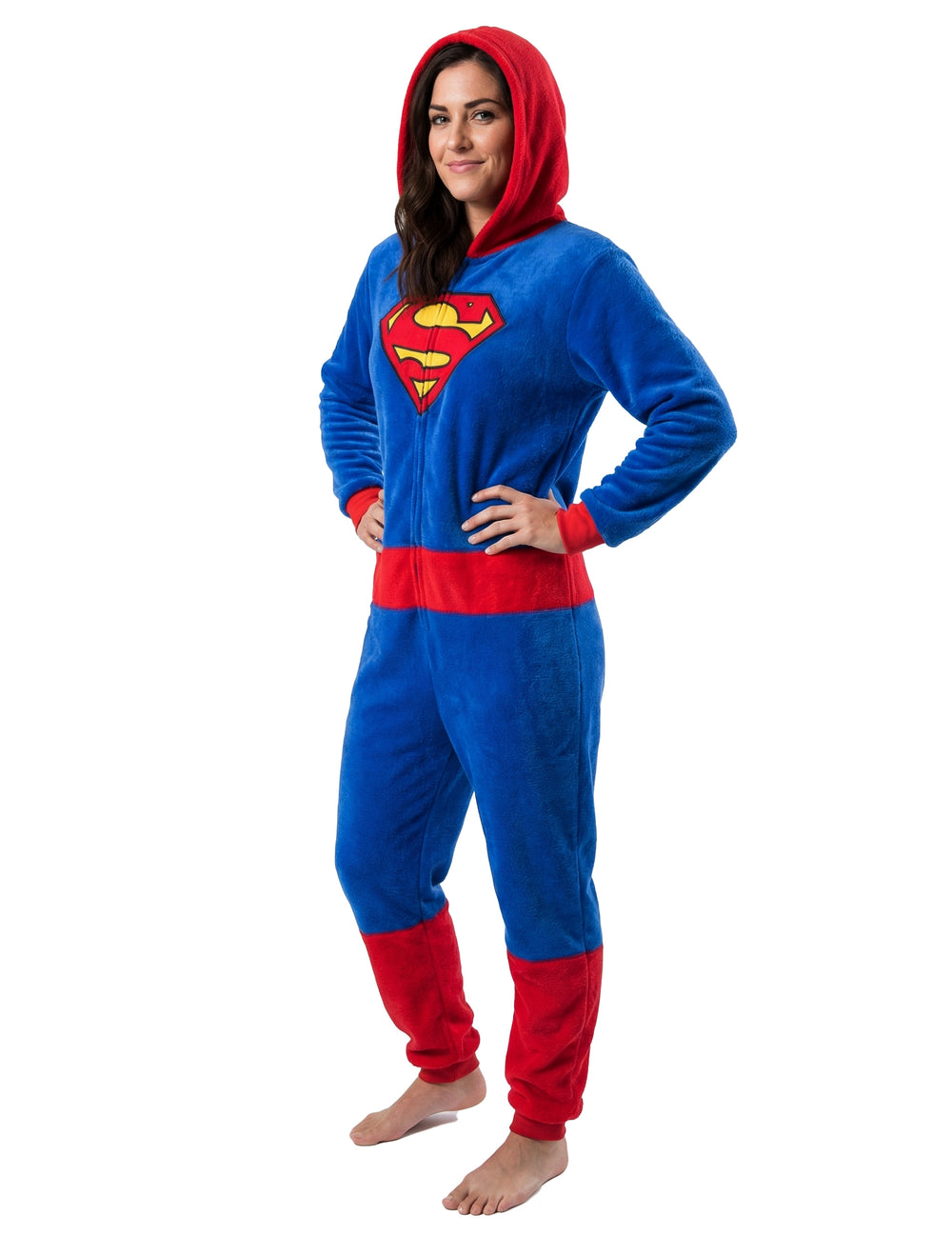 Vue de profil de la combinaison Superman™ classique adulte