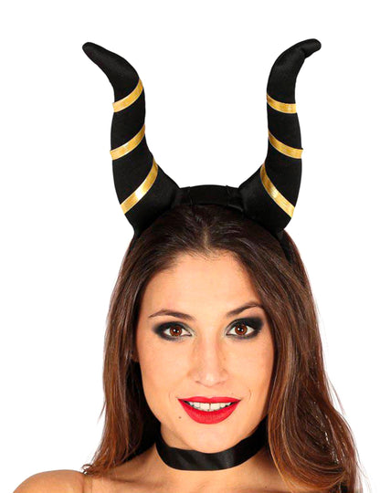 Crni Halloween Crni demonski rogovi