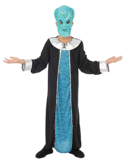 Dječji kostim plavog vanzemaljskog zapovjednika