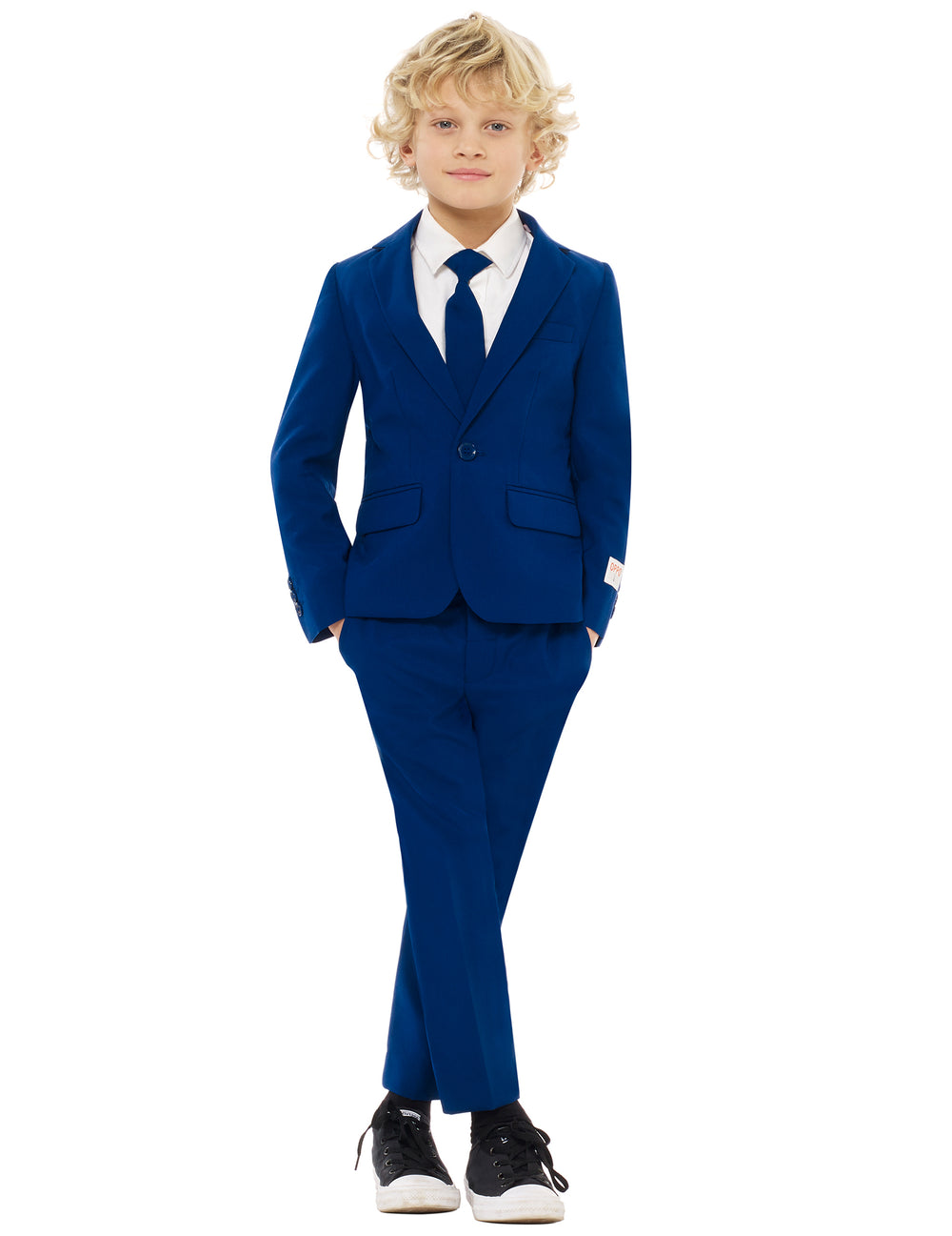 Costume Mr. Bleu marine pour enfant bleu marine