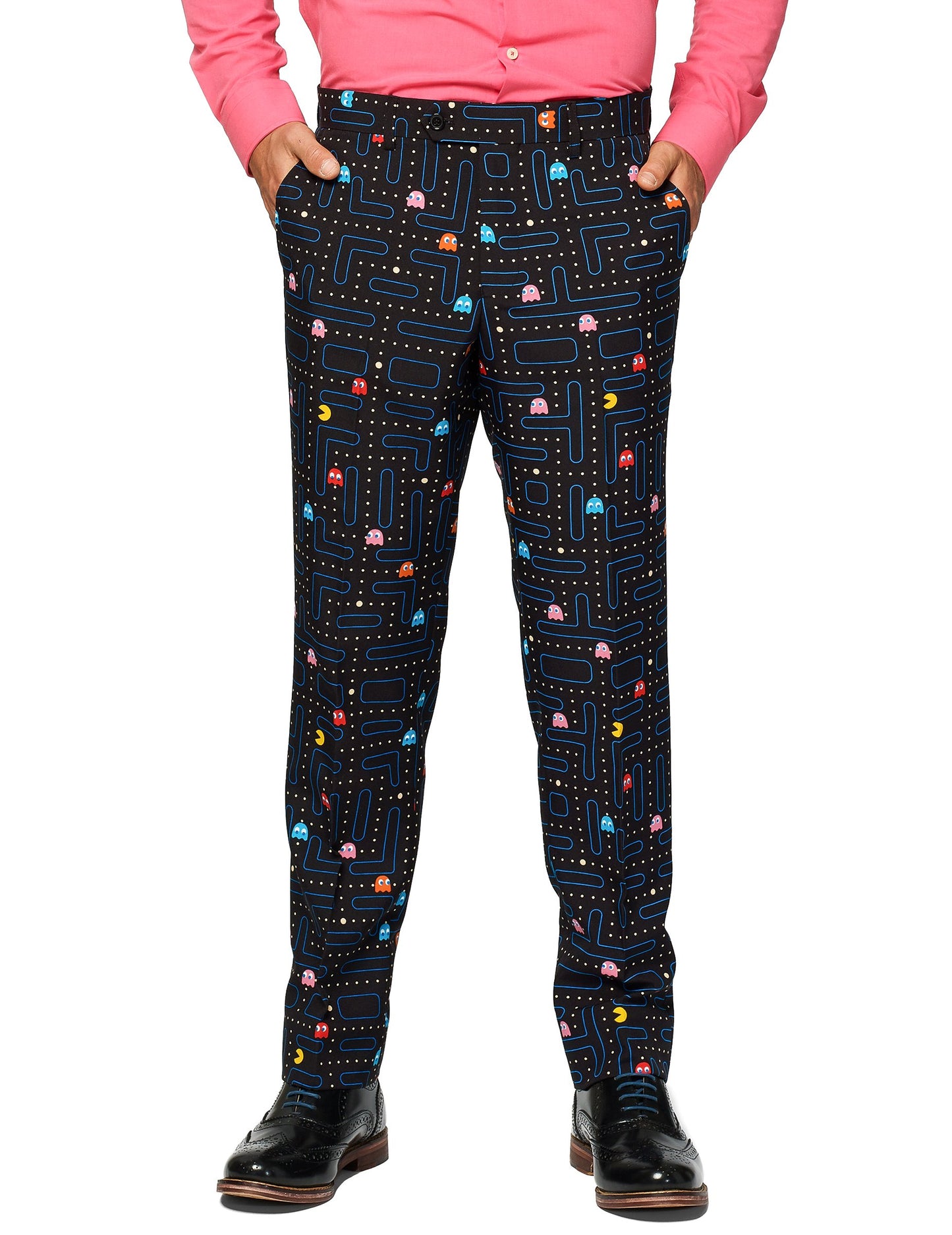Kostim gospodin Pac-Man protivio se čovjeku