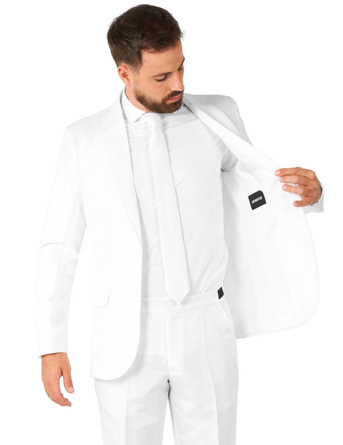 Muško bijelo odijelo Mr. Solid Suitmeister™