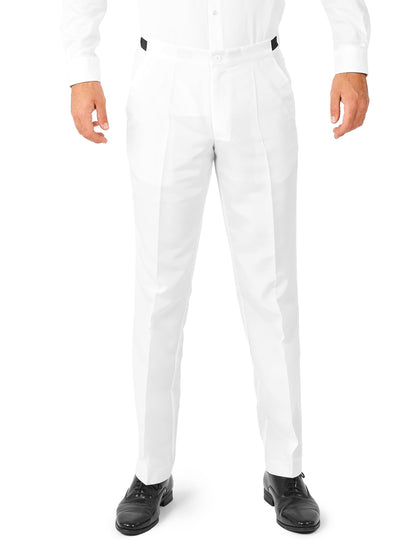 Costume Mr. Solid blanc homme Suitmeister™