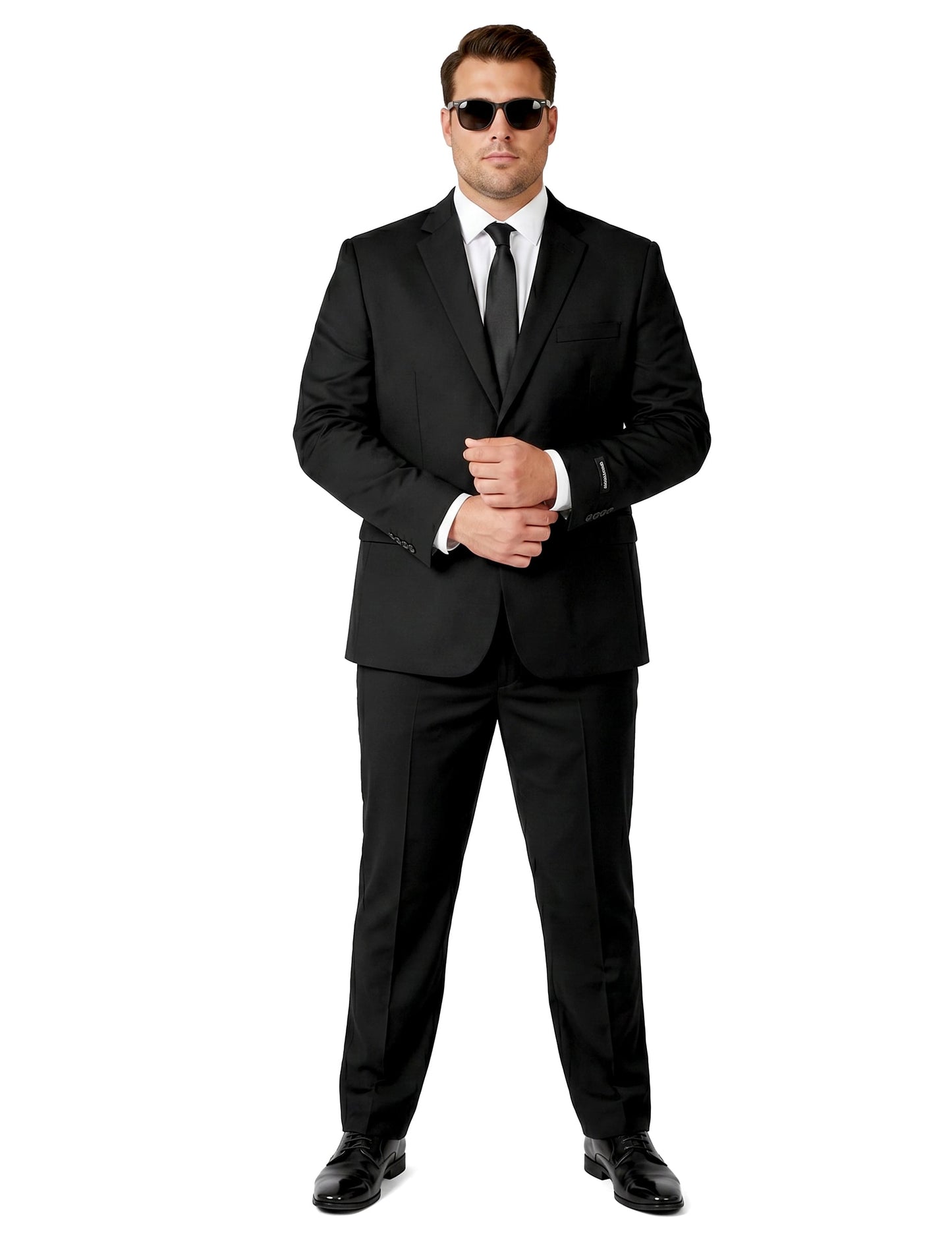 Suitmeister™ Muško crno odijelo Mr. Solid