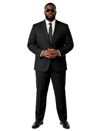 Costume Mr. Solid noir homme Suitmeister™