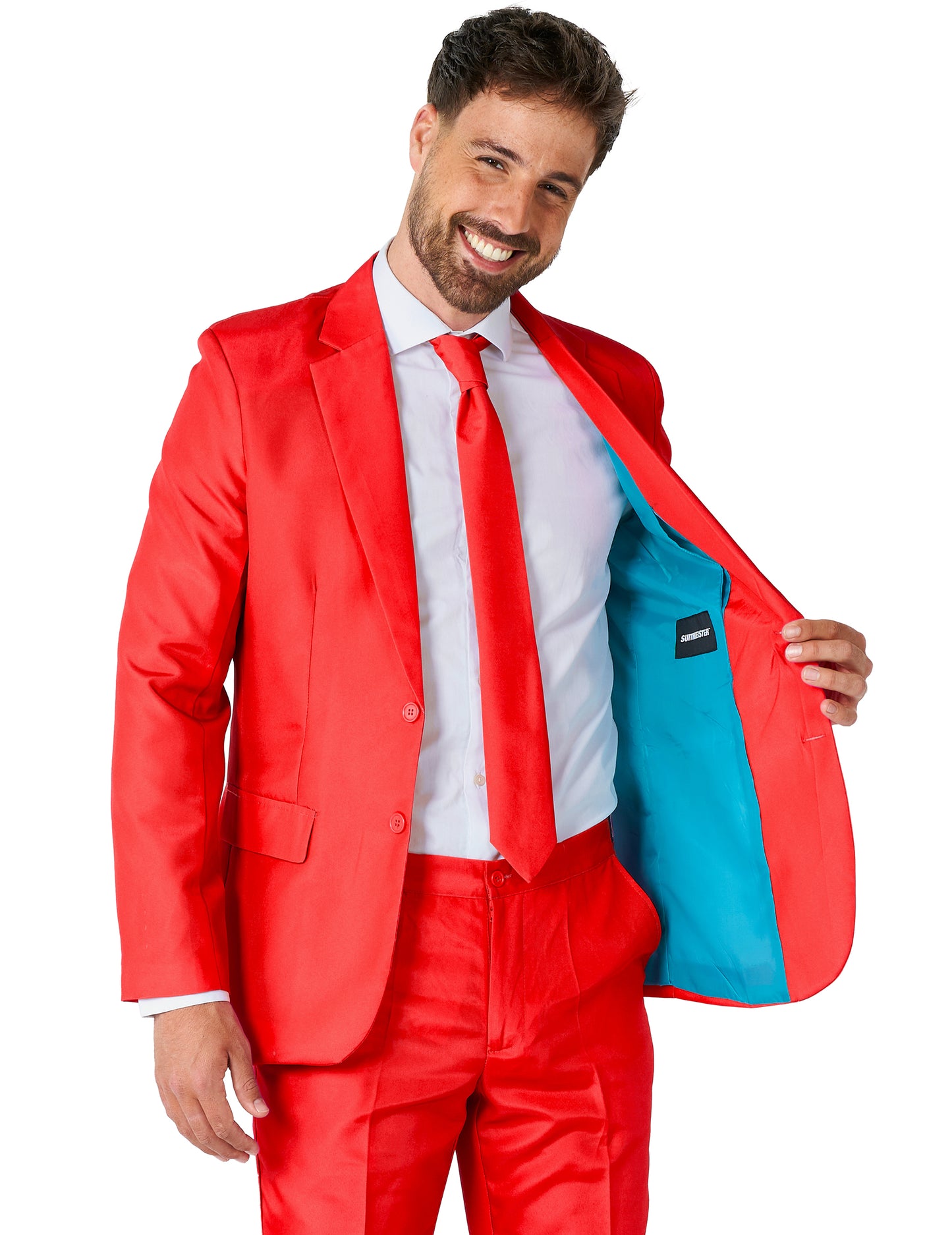 Crveno muško odijelo Mr. Solid Suitmeister™