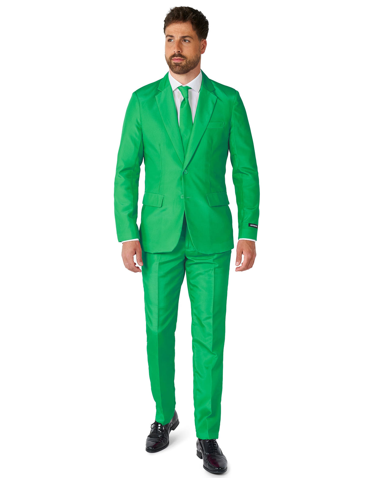 Mr. Solid zeleno odijelo za muškarce Suitmeister™