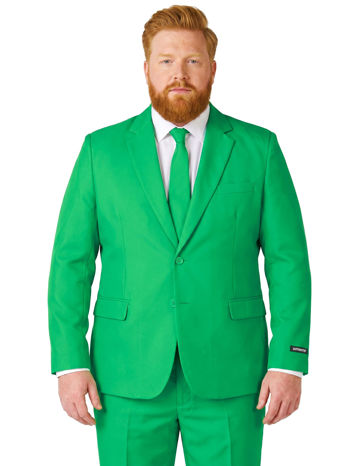 Mr. Solid zeleno odijelo za muškarce Suitmeister™