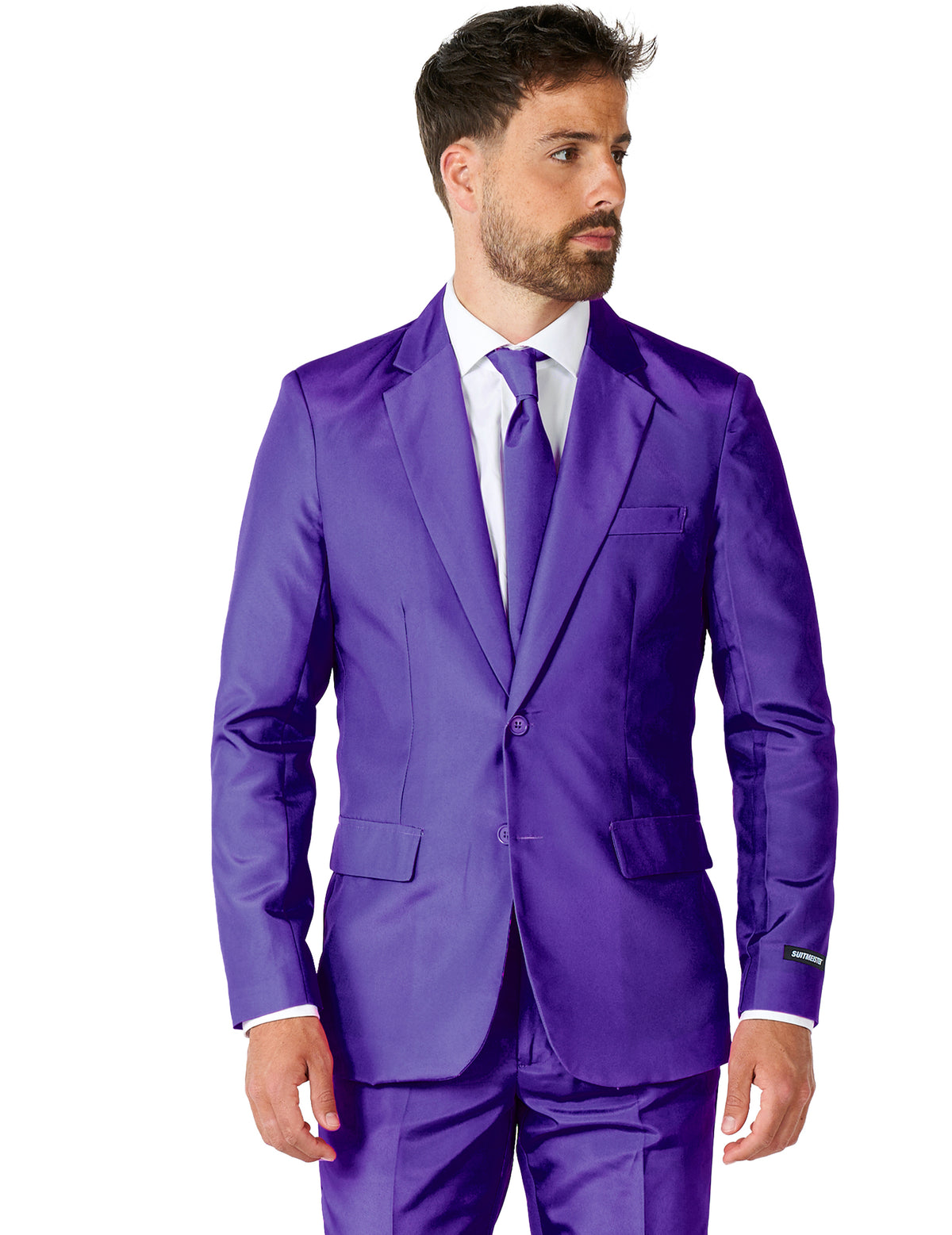 Ljubičasto muško odijelo Mr. Solid Suitmeister™