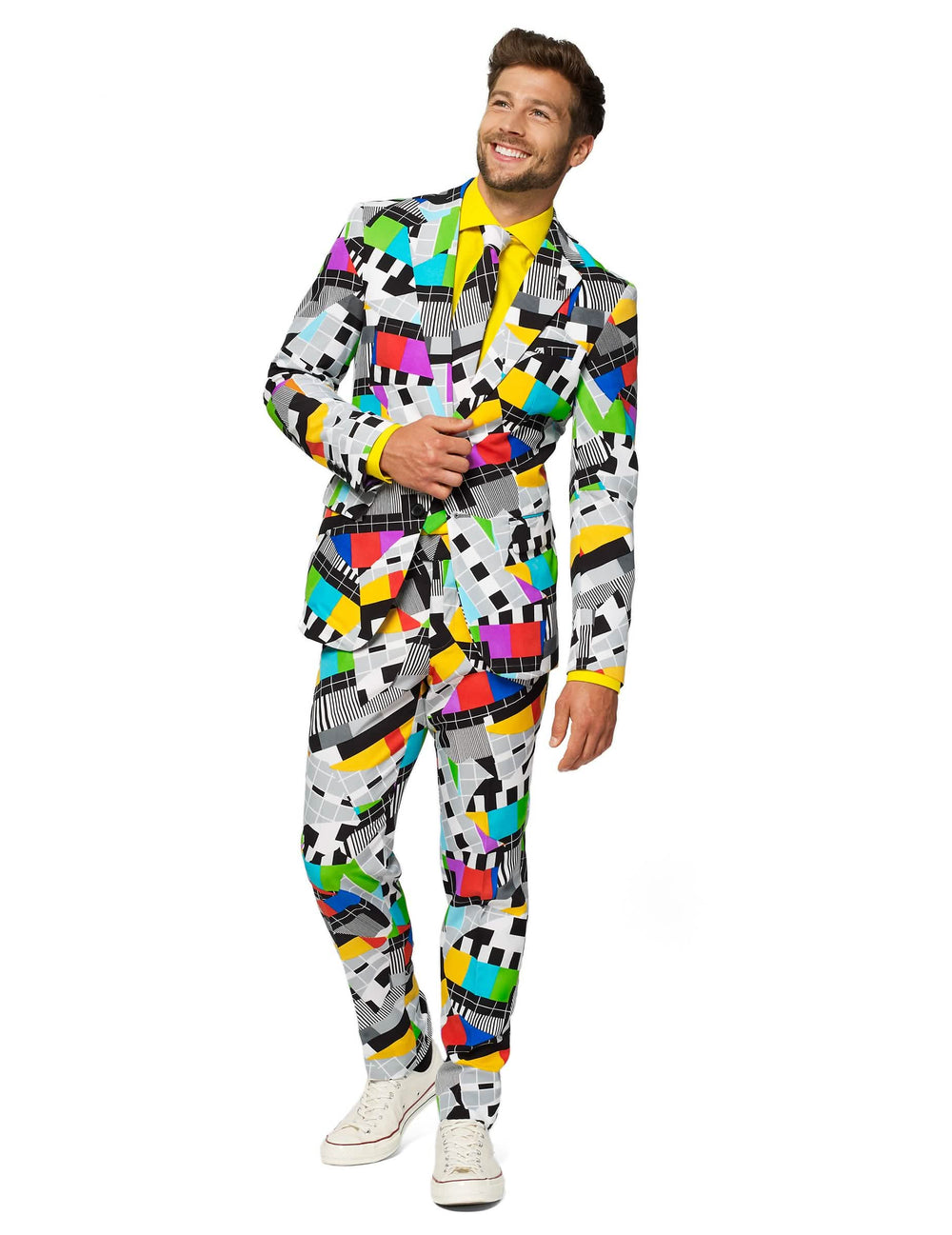 Prednji prikaz kostima Mr. Technicolor za muškarac