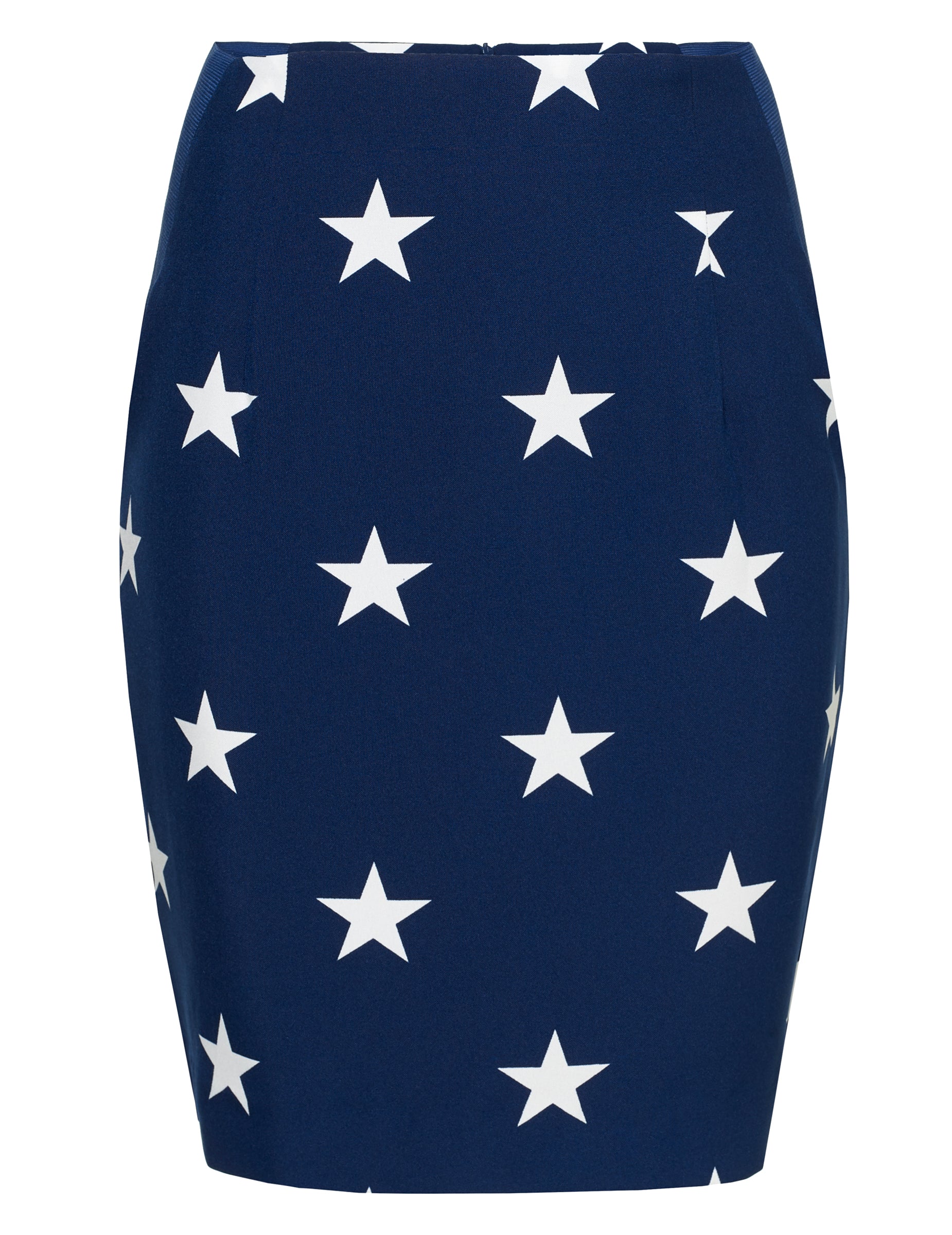 Jupe bleue à étoiles blanches du costume Mrs. America Opposuits pour femme
