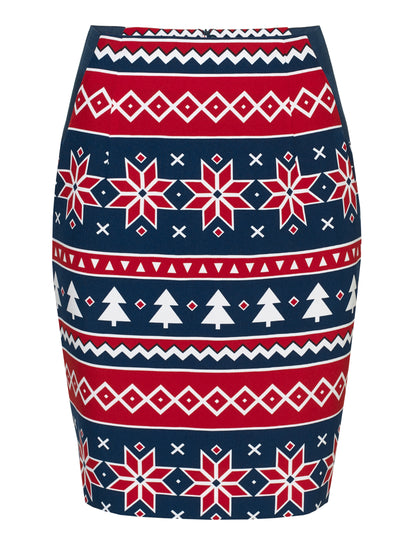 Gospođa kostim. Nordijski Xmas se suprotstavio ženama
