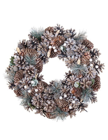 Božićni vijenac začarana šuma 35 cm 