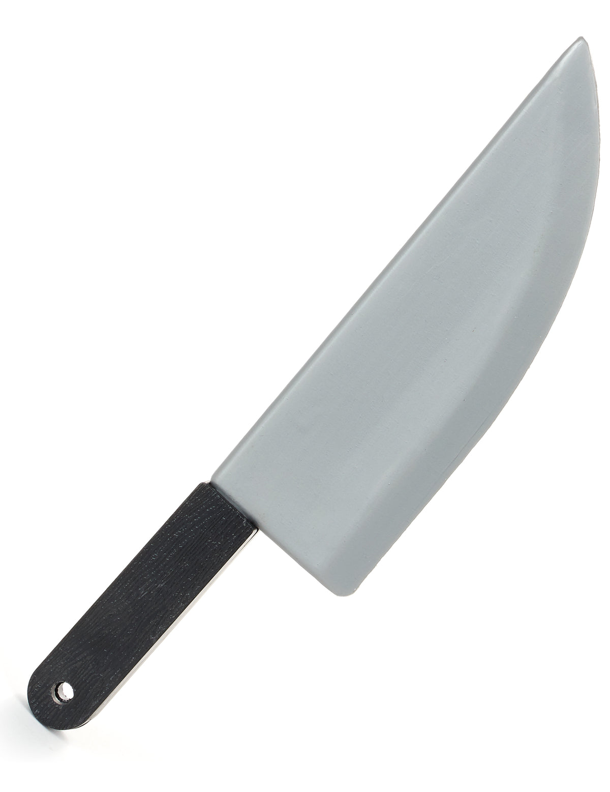 Couteau de cuisine en plastique Halloween pour adulte et enfant gris et noir