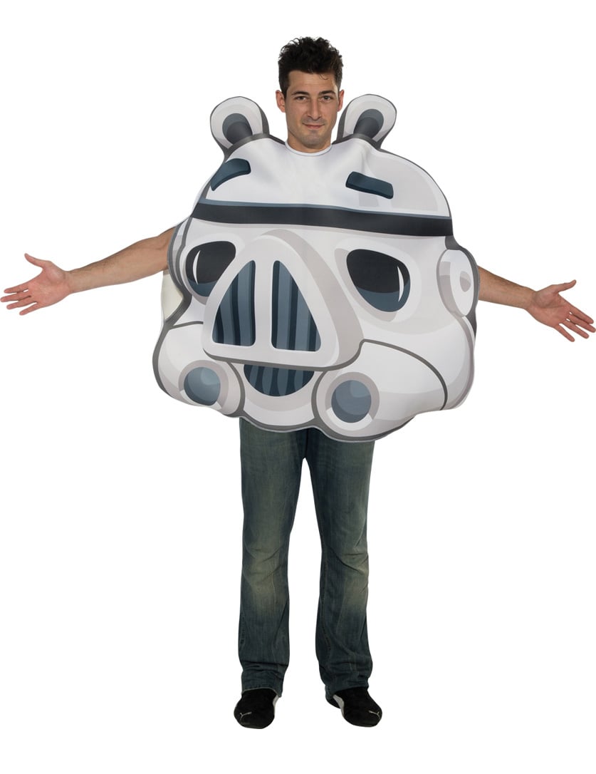 Déguisement Angry birds Stormtrooper™ pour adulte blanc et gris