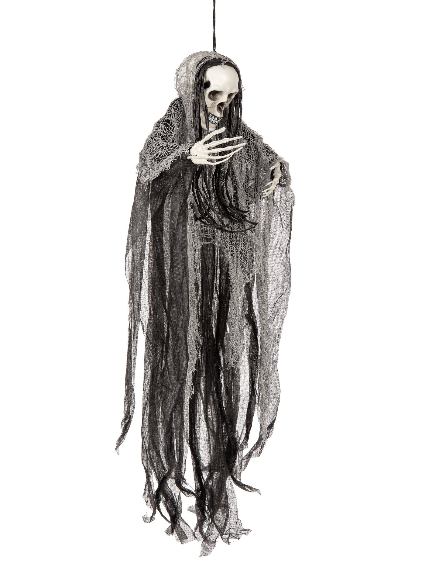 Dekoracija za objesiti Halloween kosilica 90 cm