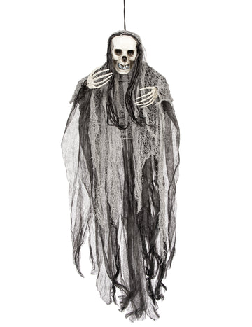 Dekoracija za objesiti Halloween kosilica 90 cm