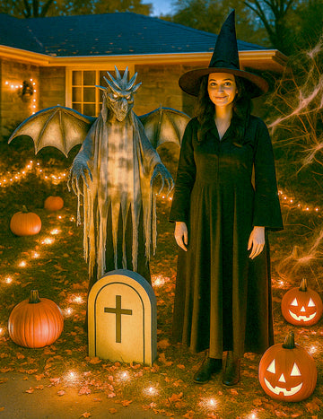 Animirani ukras divovskog zmaja 175 cm