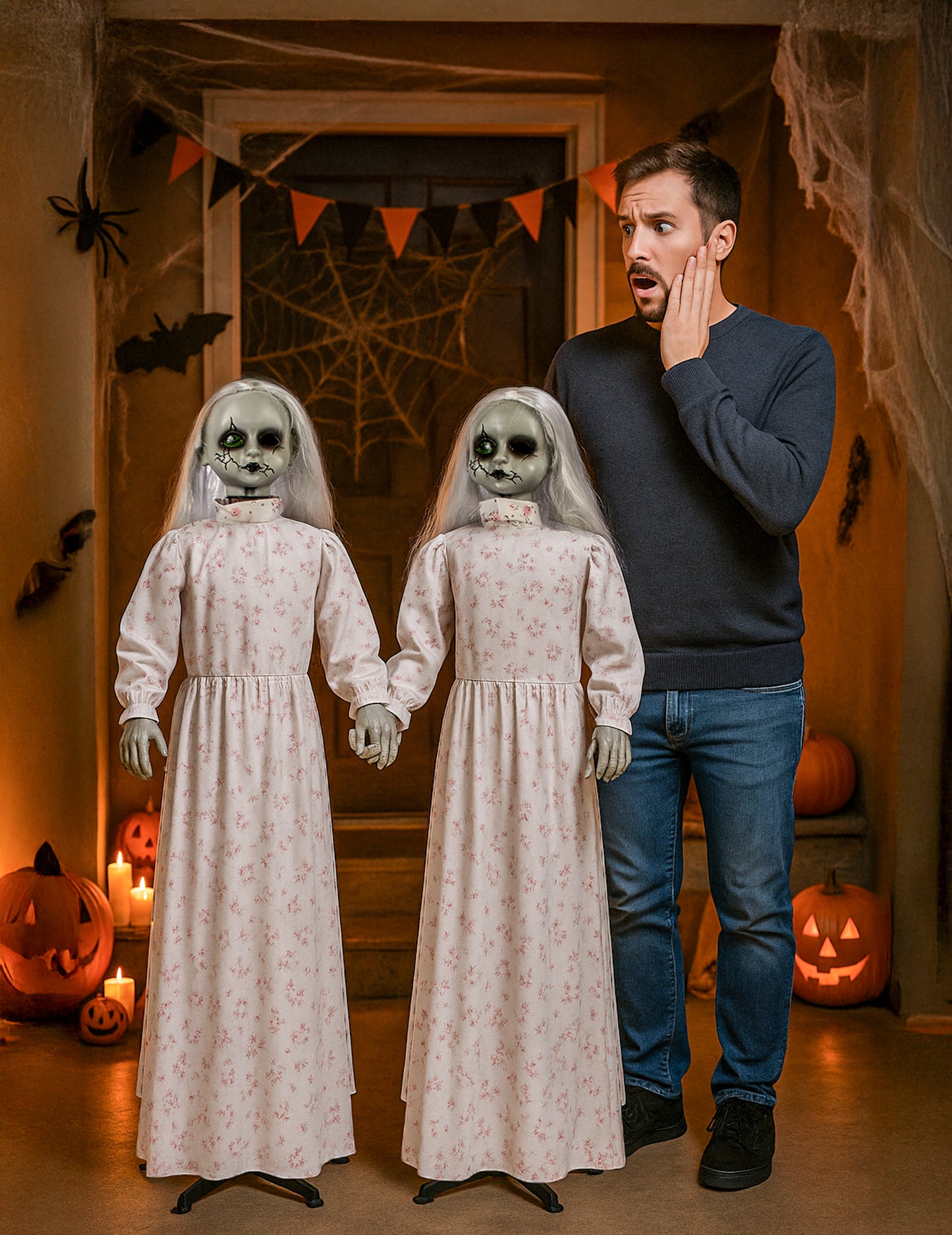 Animirani ukras i zastrašujući dvogled 130 cm