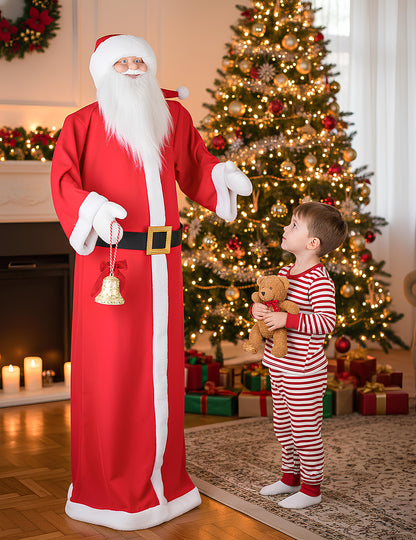 Animirana božićna dekoracija Djed Božićnjak s pokretom, zvukom i svjetlom 172 cm 
