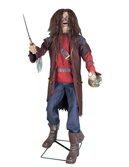 Animirana piratska dekoracija sa zvukovima i pokretima 183 cm