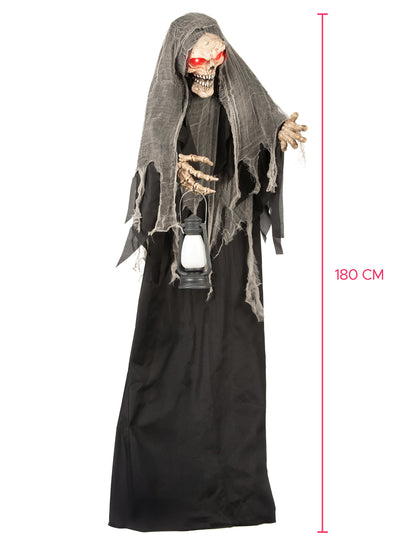 Animated sound and light decoration Brilliant Reaper 180 cm