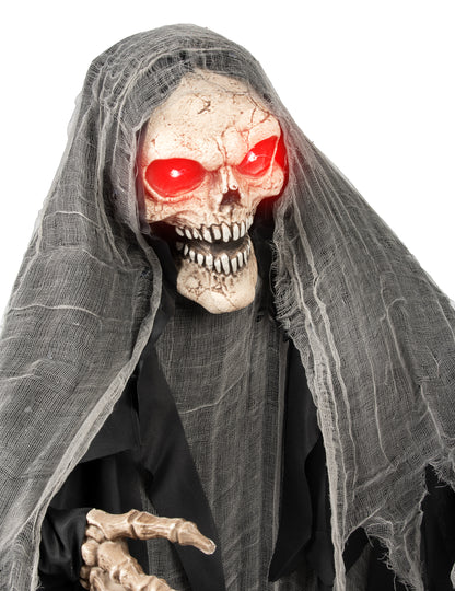 Animated sound and light decoration Brilliant Reaper 180 cm