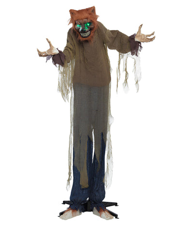 Animirani zvuk i lagani ukras loš vuk 160 cm