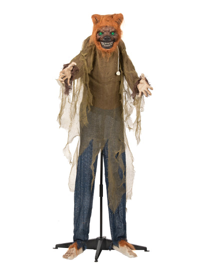 Animirani zvuk i lagani ukras loš vuk 160 cm