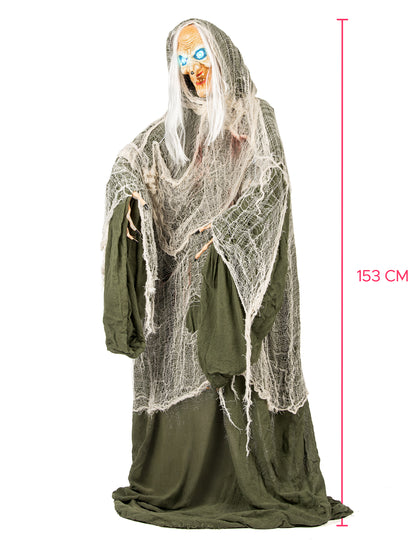 Animirani zvuk i lagano ukrašavanje vještice andromeda 153 cm