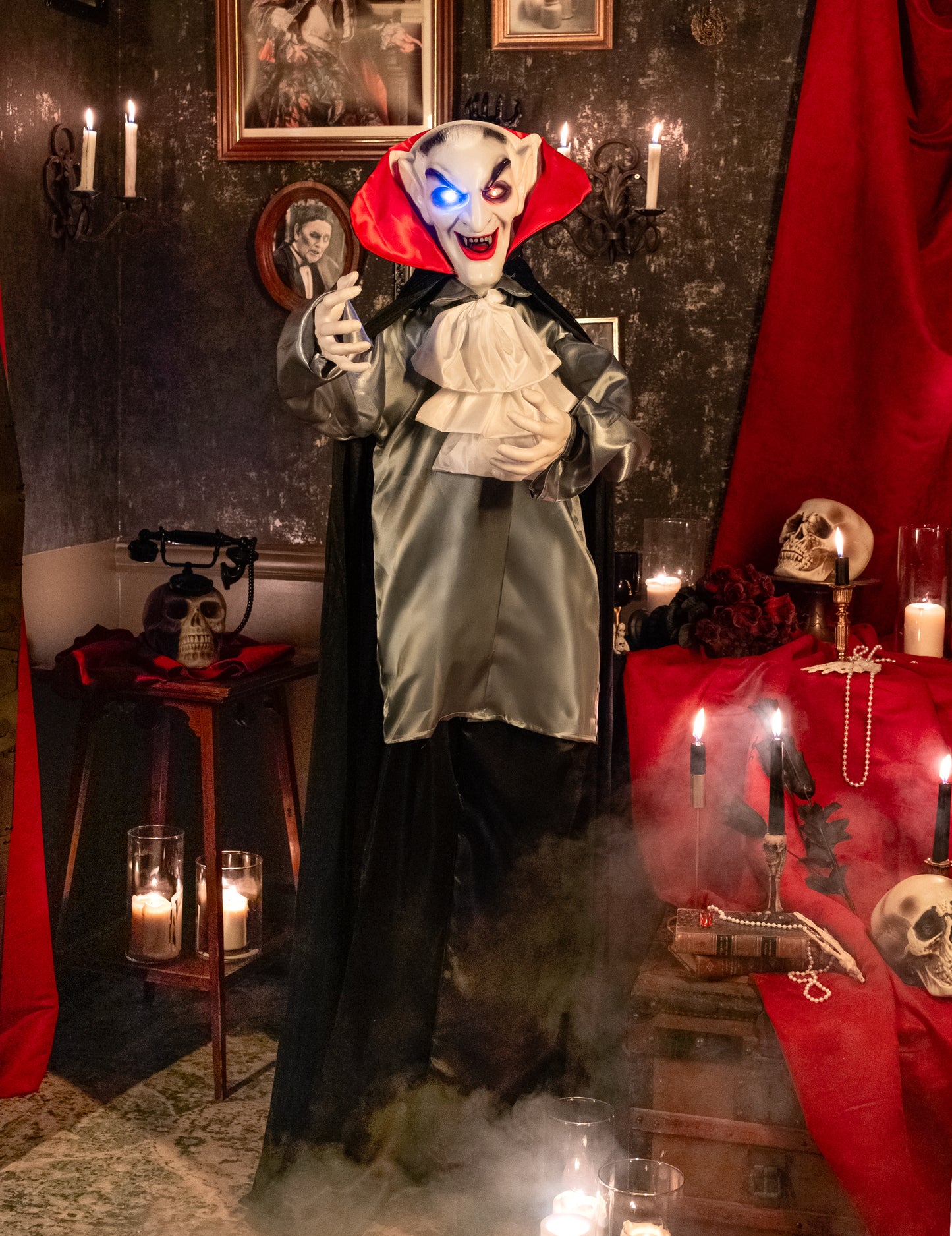 Animirani zvuk i lagano ukrašavanje vampir nasmijana 165 cm