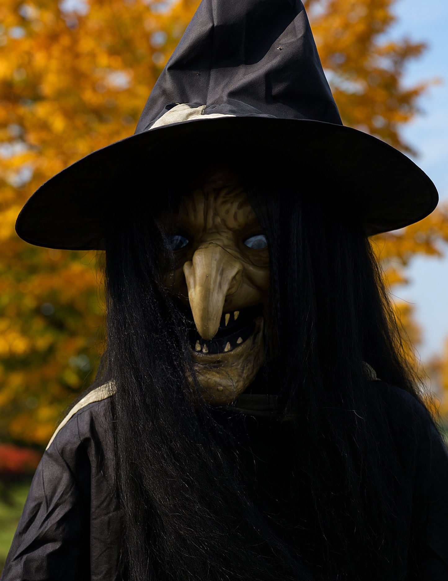 Animirani dekoracija divovska vještica xxl 300 cm