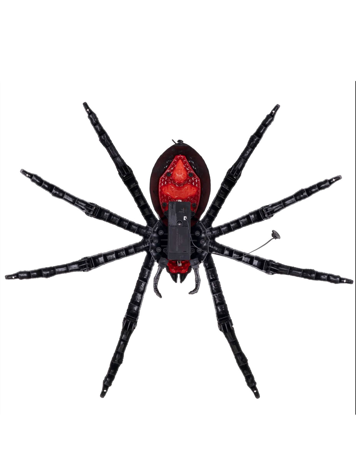 Zvučna i svjetlosna dekoracija crna tarantula 70 x 15 x 42 cm