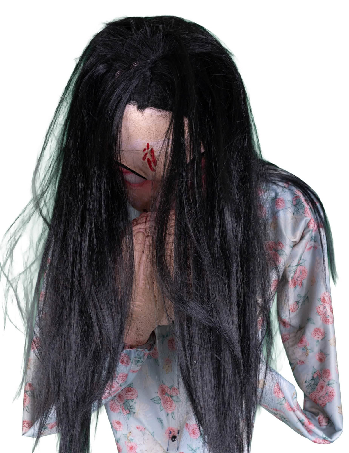 Animirana dekoracija zombi koji jede mozak 200 cm