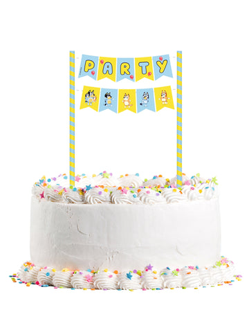 Ukras plavog kolača