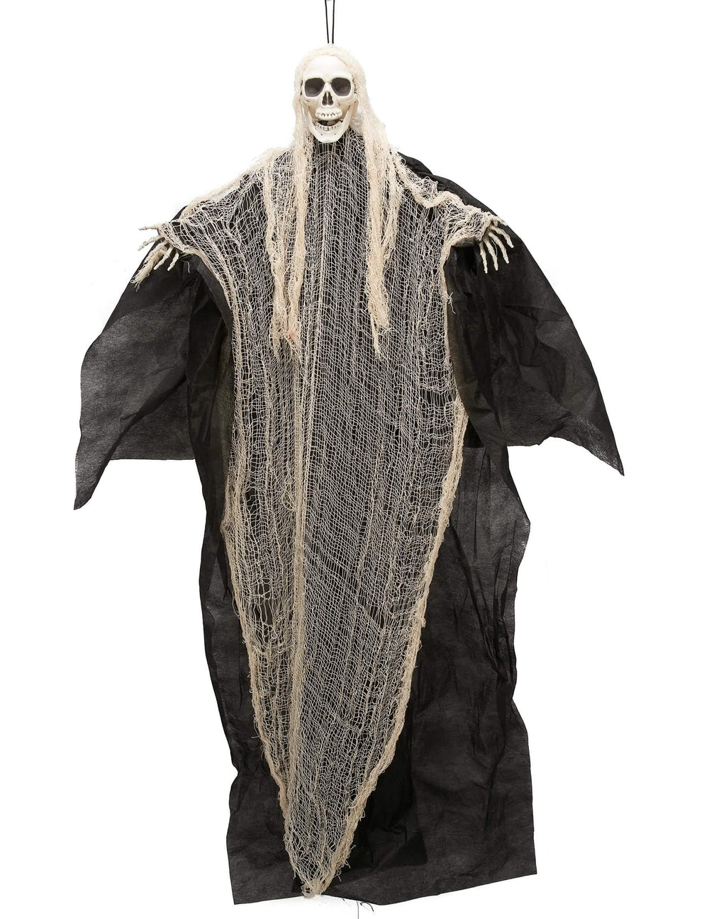 Crno-bijela dekoracija kosac za halloween za vješanje
