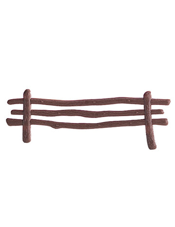 Ukras za tortu u obliku smeđe ograde 13 x 3 cm za zapisnik